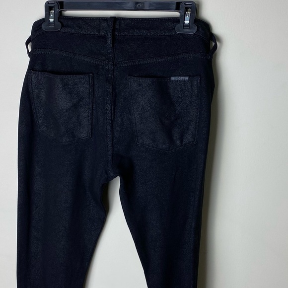Anthropology Hudson Jeans Womens Size 29 Black Barbara Midrise Rise Skinny Ankle - Picture 9 of 12
